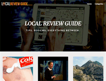 Tablet Screenshot of localreviewguide.com